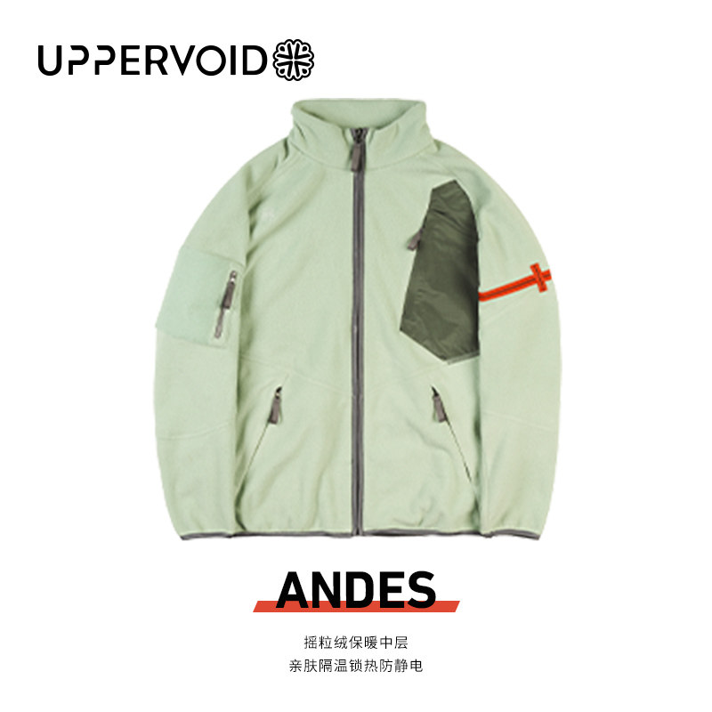 [Crazy-X 雪具]UPPERVOID抓绒衣ANDS防水防风防寒专业加厚款外套