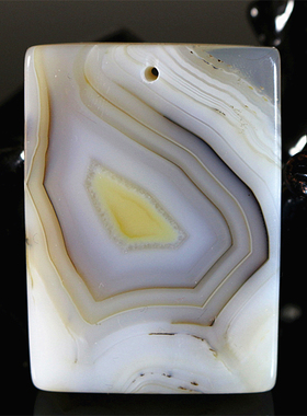 海洋玉髓玛瑙平安无事牌佛珠吊坠