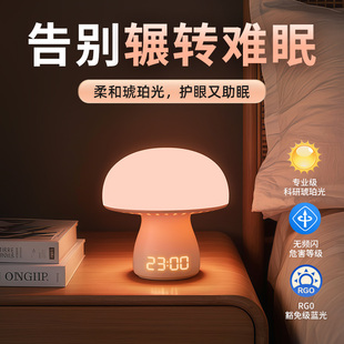 小夜灯床头睡眠卧室助眠定时夜间玩手机护眼灯可充电智能高级台灯