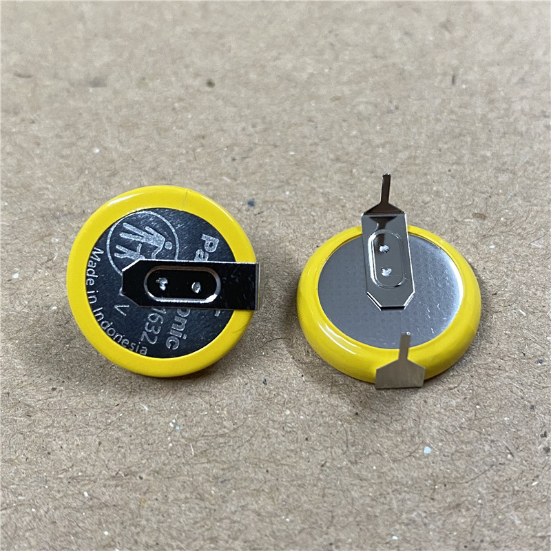 带焊脚纽扣PanasonicCR1632/HFN