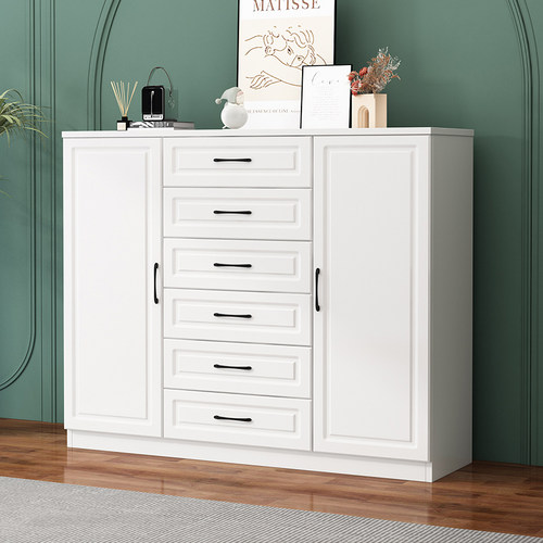 实木五斗柜收纳柜卧室柜子储物柜