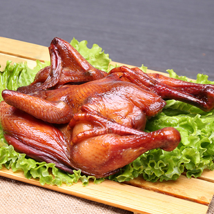 藤桥牌浙江特产藤桥风味熏鸡温州特色小吃 净含量450g