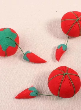 立裁针扎包十字绣珠针插 海绵DIY手工南瓜针扎珠针插针包海绵针座