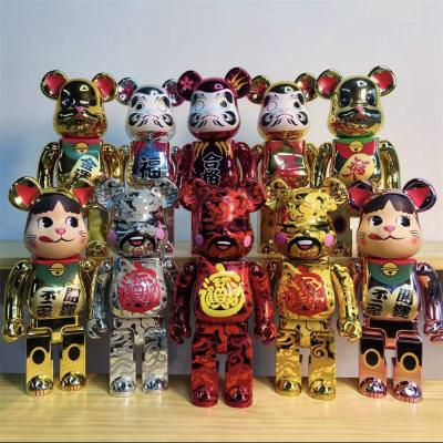 bearbrick400招财猫公仔手办