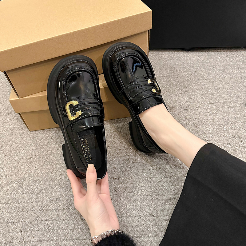 永希女鞋防滑厚底单鞋