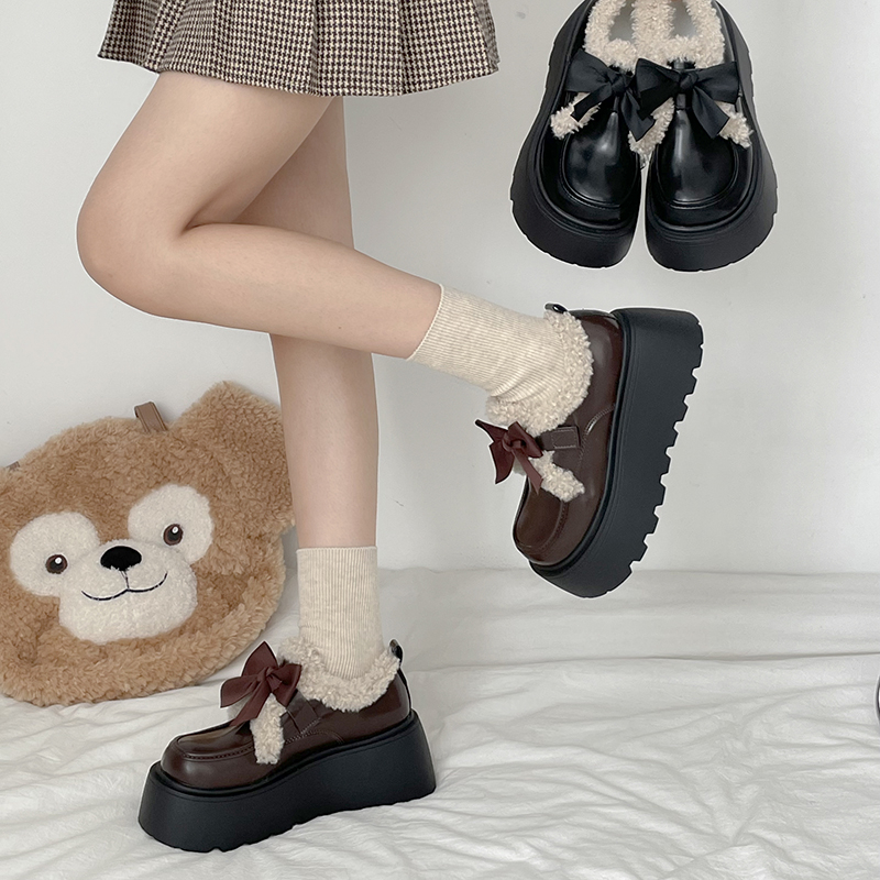 永希女鞋学院风时尚小皮鞋