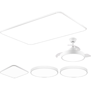 雷士照明小白灯全光谱客厅吸顶灯儿童卧室灯现代简约灯具全屋套餐