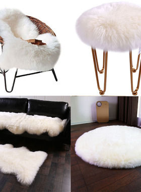 样板房轻奢澳洲整张沙发垫可定制