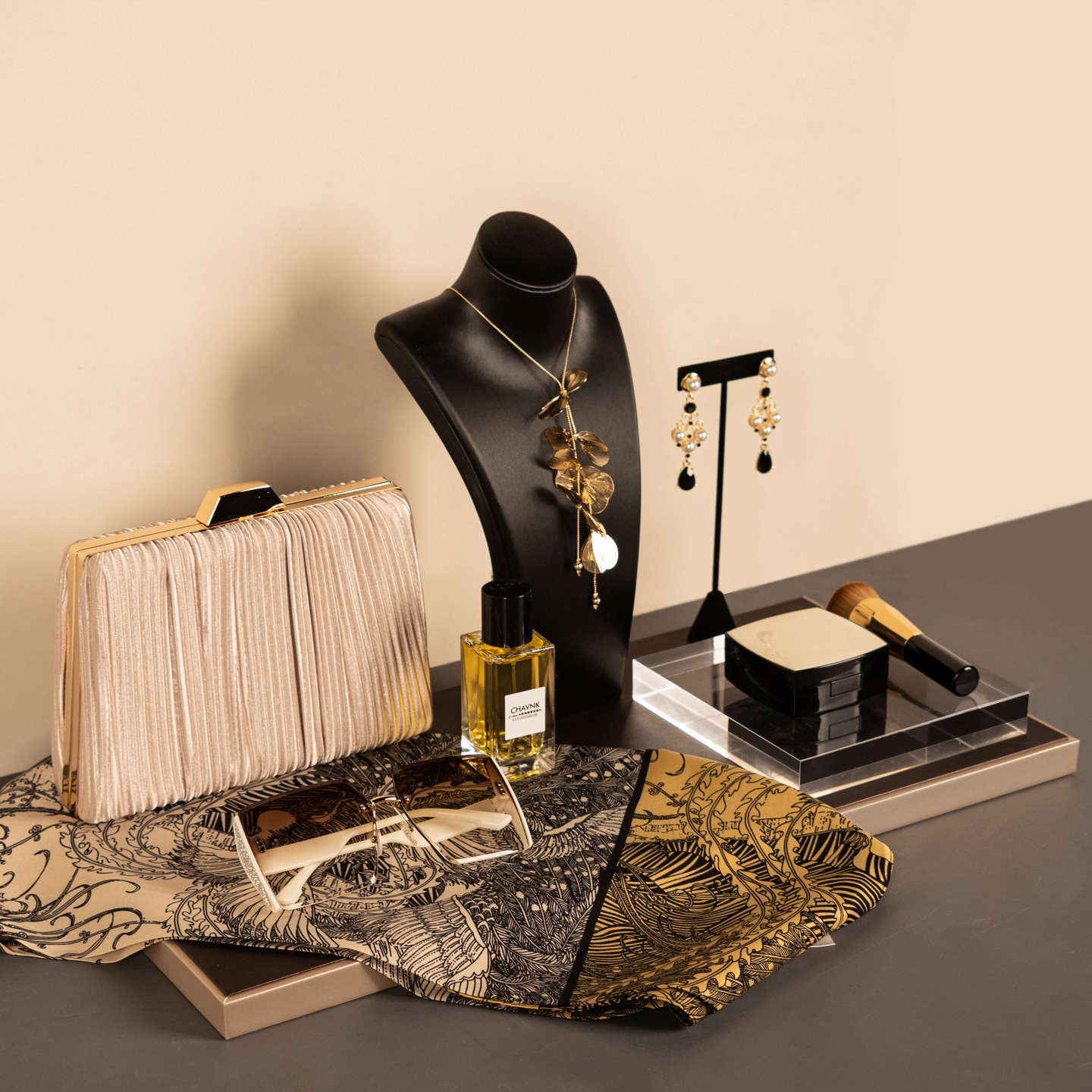 样板间梳妆台摆件软装艺术饰品