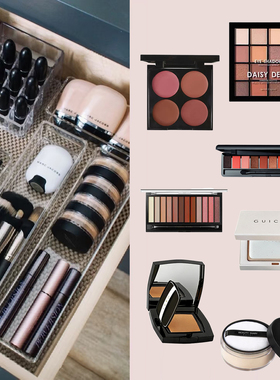 浴室柜妆台粉饼眼影道具