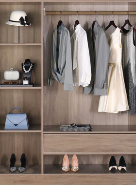 衣帽间样板房装饰品简约现代