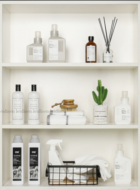 样板房间阳台柜软装饰品香薰毛巾