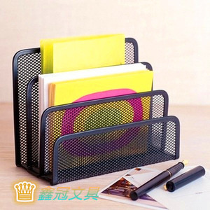 包邮公用品/文具 时尚金属信笺插/网书信格/信封格 文件架 文件框