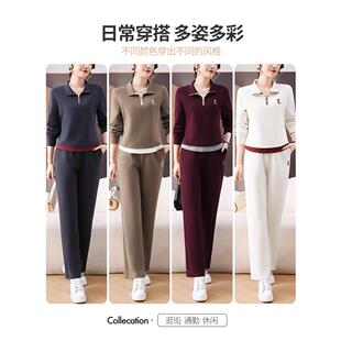 卫衣尚套装女春火两超件套减龄时气961460质高级感装品牌休闲