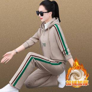 卫衣套装22绒3新女款0冬季加休闲时尚韩版74287053运动服高端减龄