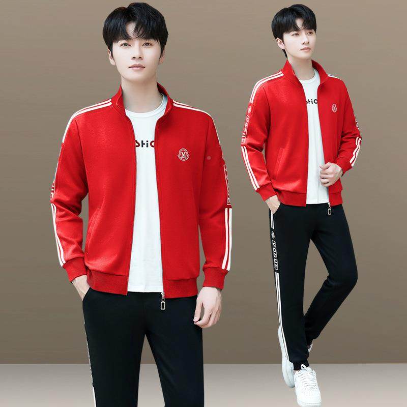 男套三装2023新款春秋尚时73170179潮牌运动服休闲卫衣宽松跑步件