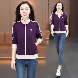 POL练O领棉质速干宽松休5 长袖 97017898女202春秋时尚 潮流运动套装