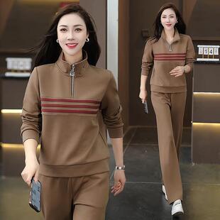 运动衣服套装女秋季新时髦9659297洋气女士款上早秋装装女两