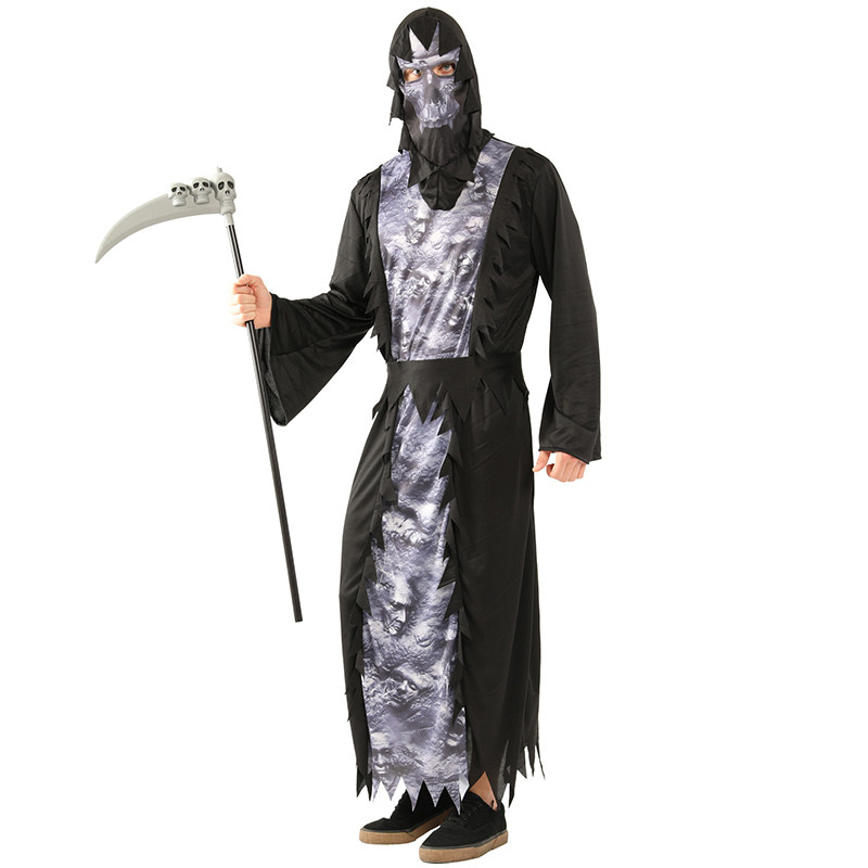 万圣节cosplay服装成人化妆舞会骷髅亲子装扮恐怖吸血鬼恶魔鬼衣