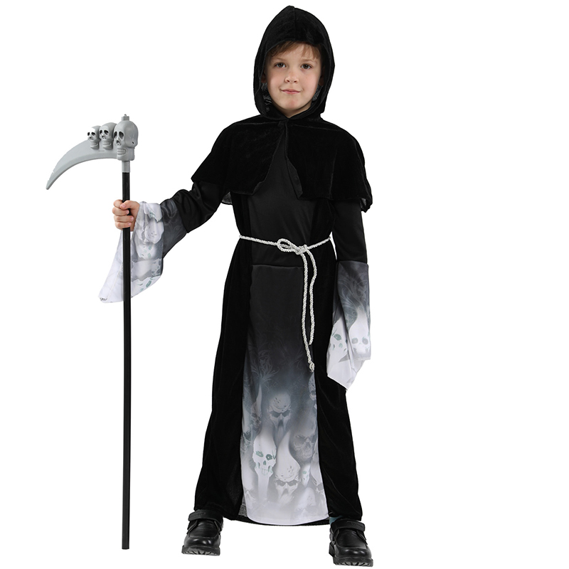 万圣节骷髅安迪尼男童