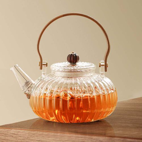日式玻璃泡茶壶电陶炉专用烧水壶煮茶器花茶壶养生茶具套装提梁壶