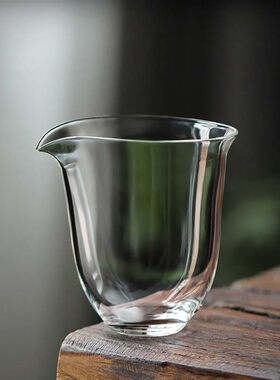 水滴鹰嘴公道杯270ml透明倒茶杯