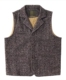 男士 领修身 坎肩 认字呢西装 春秋粗花呢羊毛呢马甲复古阿美咔叽工装