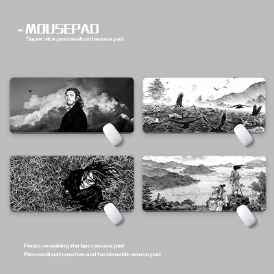 浪客行宫本武藤鼠标垫超大电竞丝滑防水Miyamoto Musashi DeskMat