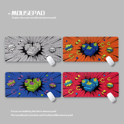 爆炸轴体切换鼠标垫超大电竞丝滑游戏加厚垫Switch Pop deskmat