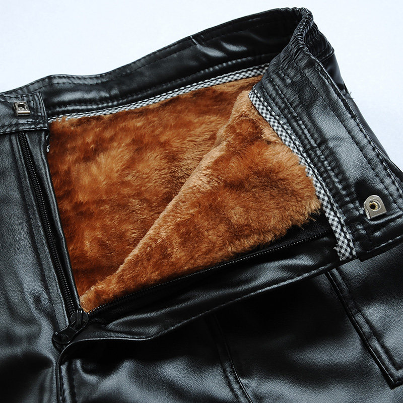 Pantalon cuir homme en vrac pour hiver - Ref 1483034 Image 4