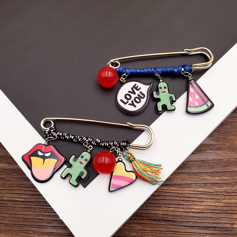 Broche femme en Matériau mixte - Ref 1173111 Image 3