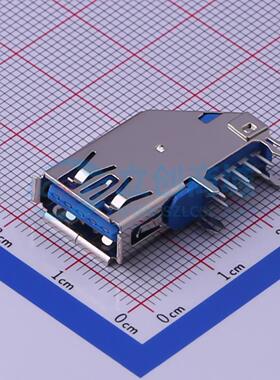 USB连接器 FUS314-FDBU1K 插件 原装正品 电子元器件配单