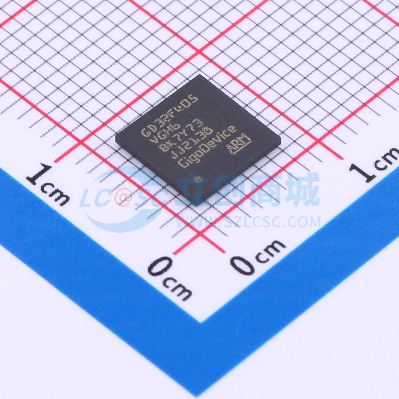 单片机(MCU/MPU/SOC) GD32F405VGH6 BGA-100 原装 电子元器件配单