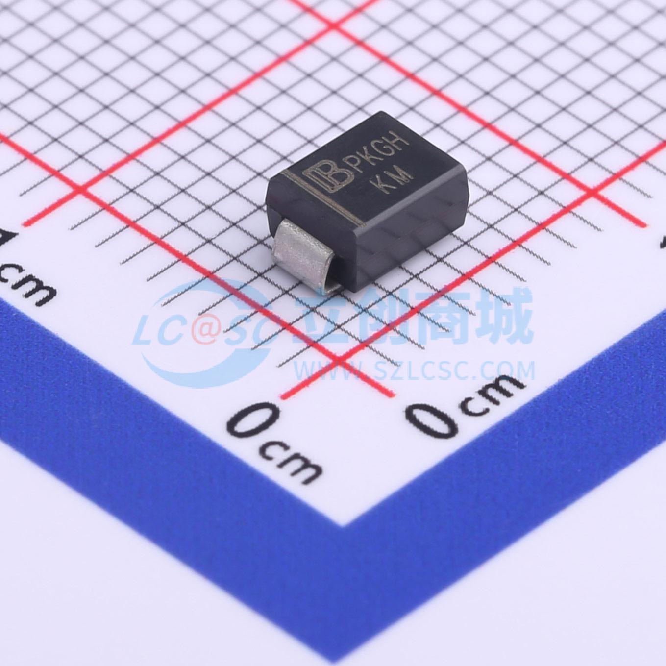 TVS/ESD管 SMBJ7.0A-AT/TR7 SMB(DO-214AA) 7V 50A 君耀