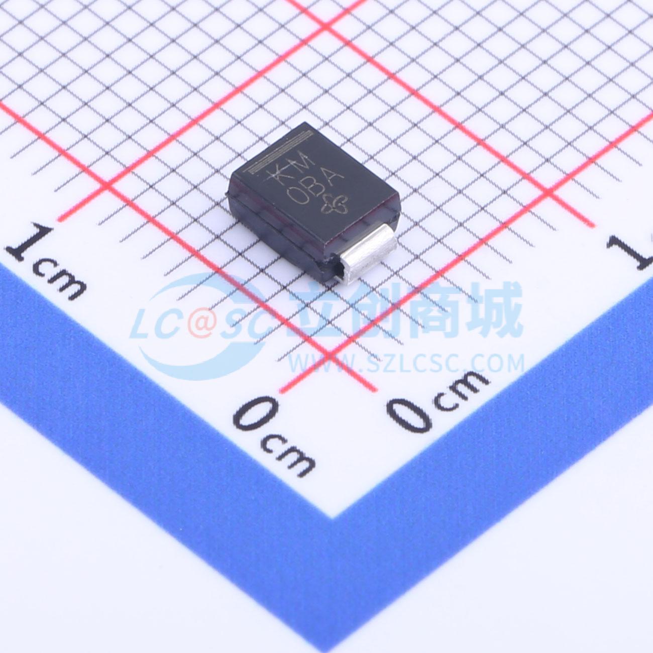 TVS/ESD管 SMBJ7.0A-E3/52 SMB(DO-214AA) 7V 50A 原装正品