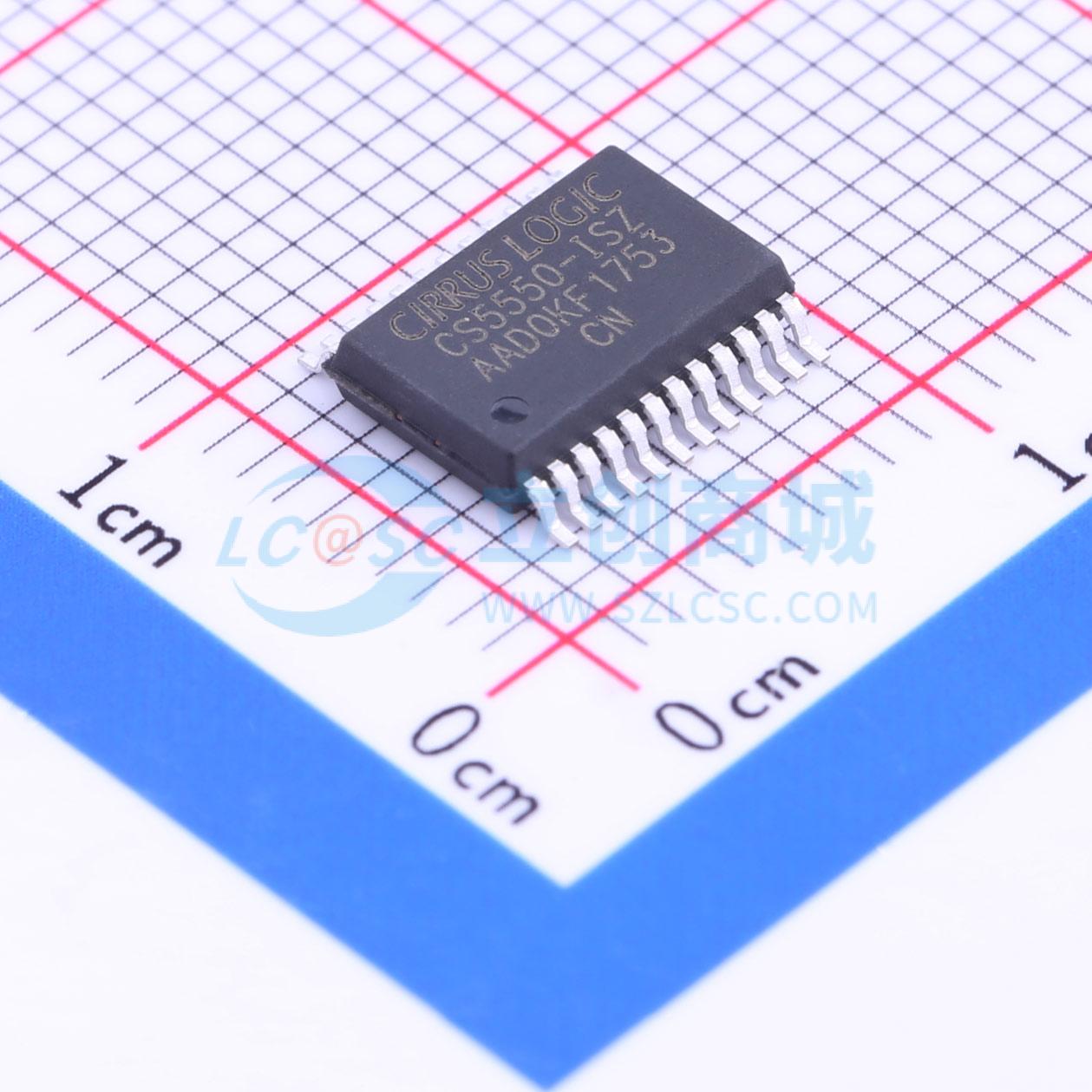 模数转换芯片ADC CS5550-ISZ SSOP-24-208mil 电子元器件配单