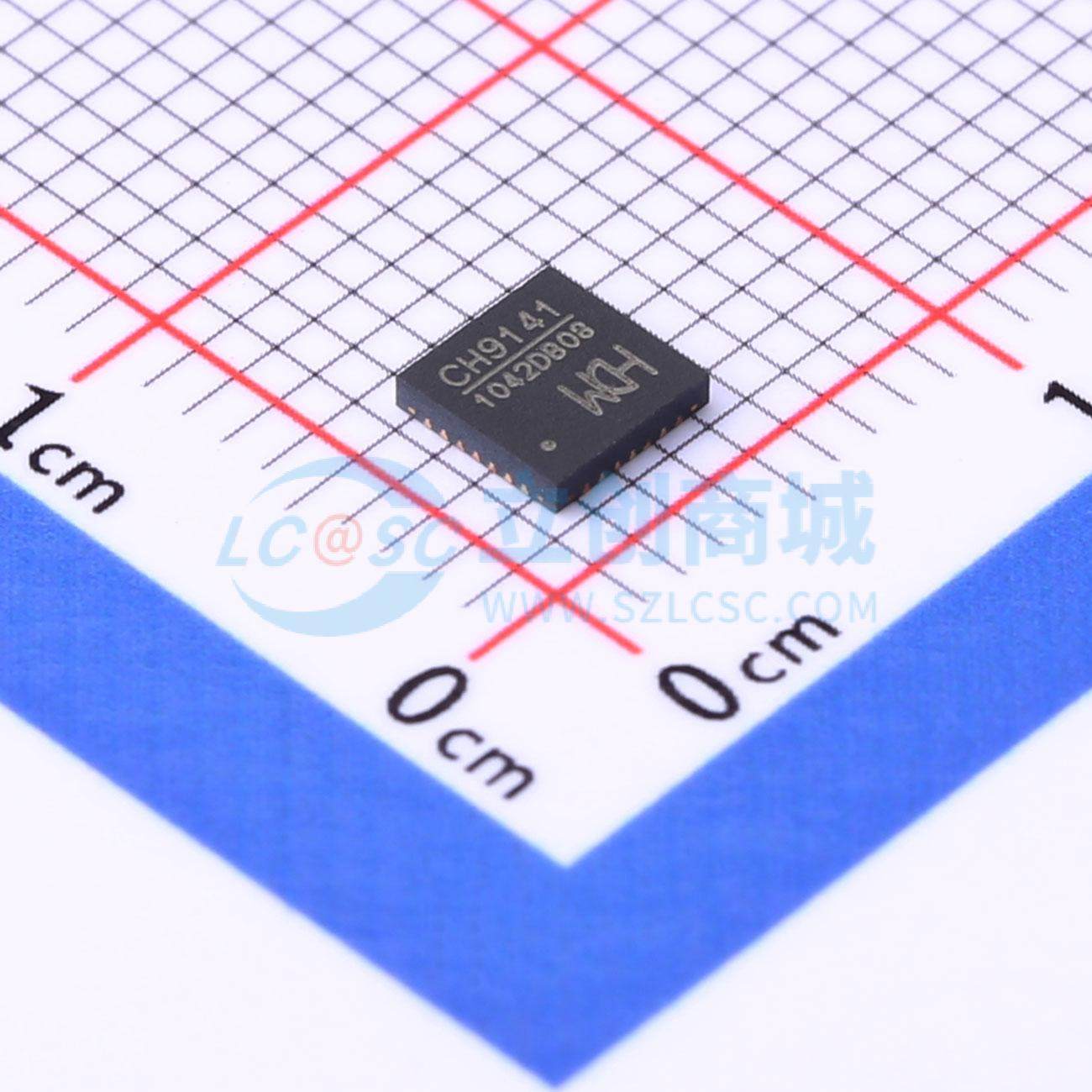 无线收发芯片 CH9141 QFN-28-EP(4x4) 原装正品 电子元器件配单