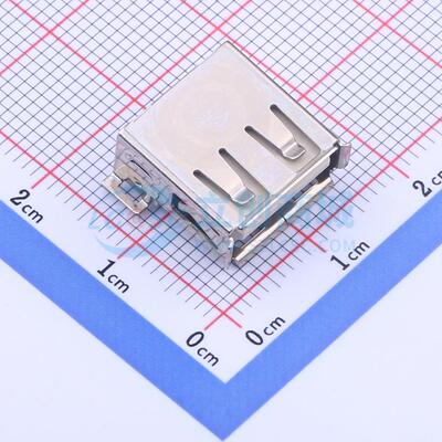 USB连接器 USB-U258-BJDT SMD 母 卧贴 原装正品 电子元器件配单