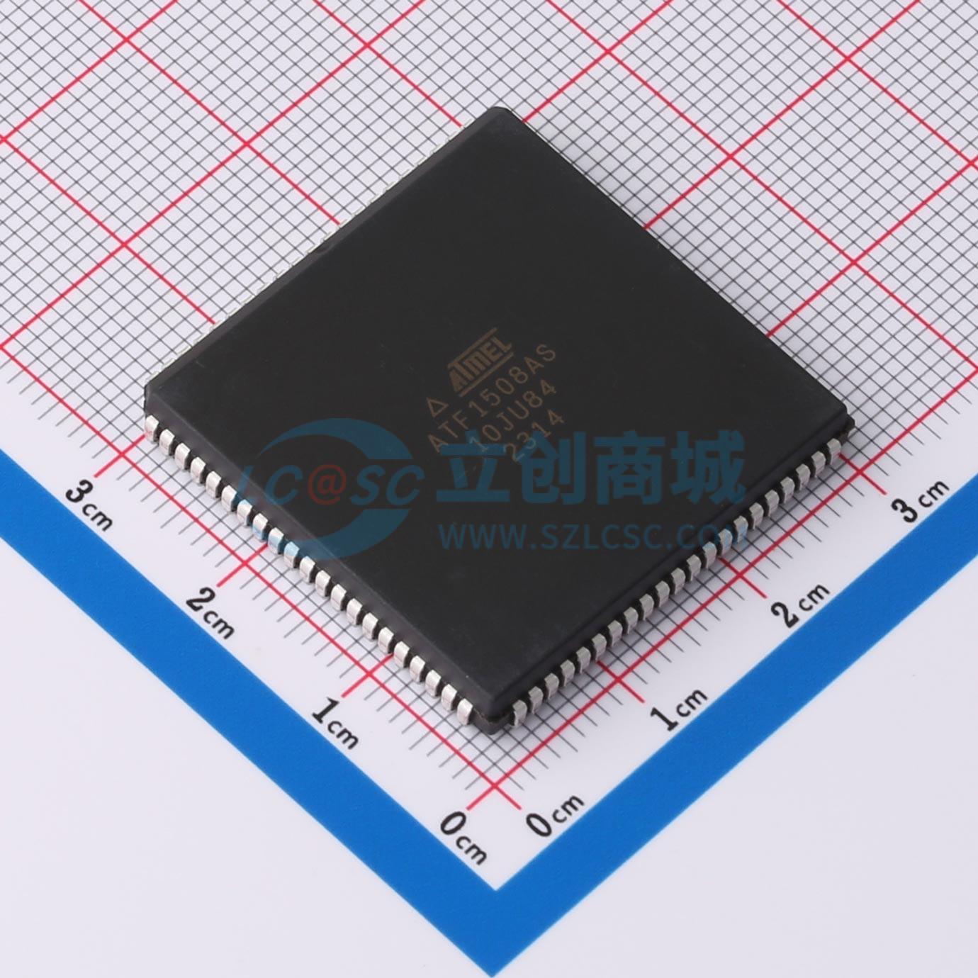 可编程逻辑器件(CPLD/FPGA) ATF1508AS-10JU84 PLCC-84(29.3x29.3