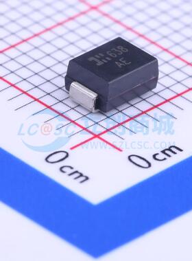 TVS/ESD管 SMBJ5.0CA-13-F SMB(DO-214AA) 5V 65.2A 美台