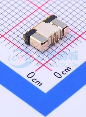 连接器 F0500WV-S-04PNLNG1G00L SMD,P=0.5mm 抽屉式 4P 下接
