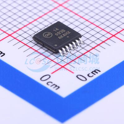 逻辑门 MC14093BDTR2G TSSOP-14 原装正品 电子元器件配单