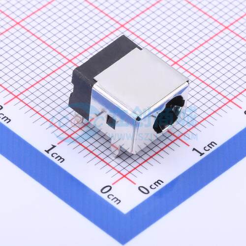 DC电源连接器 KH-DC-044A-2.0 插件 弯插 2mm 6mm 电子元器件配单