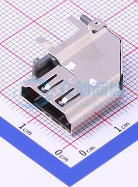 D-Sub/VGA连接器 HYC70-HDMIA19-230 弯插 母 19P 电子元器件配单