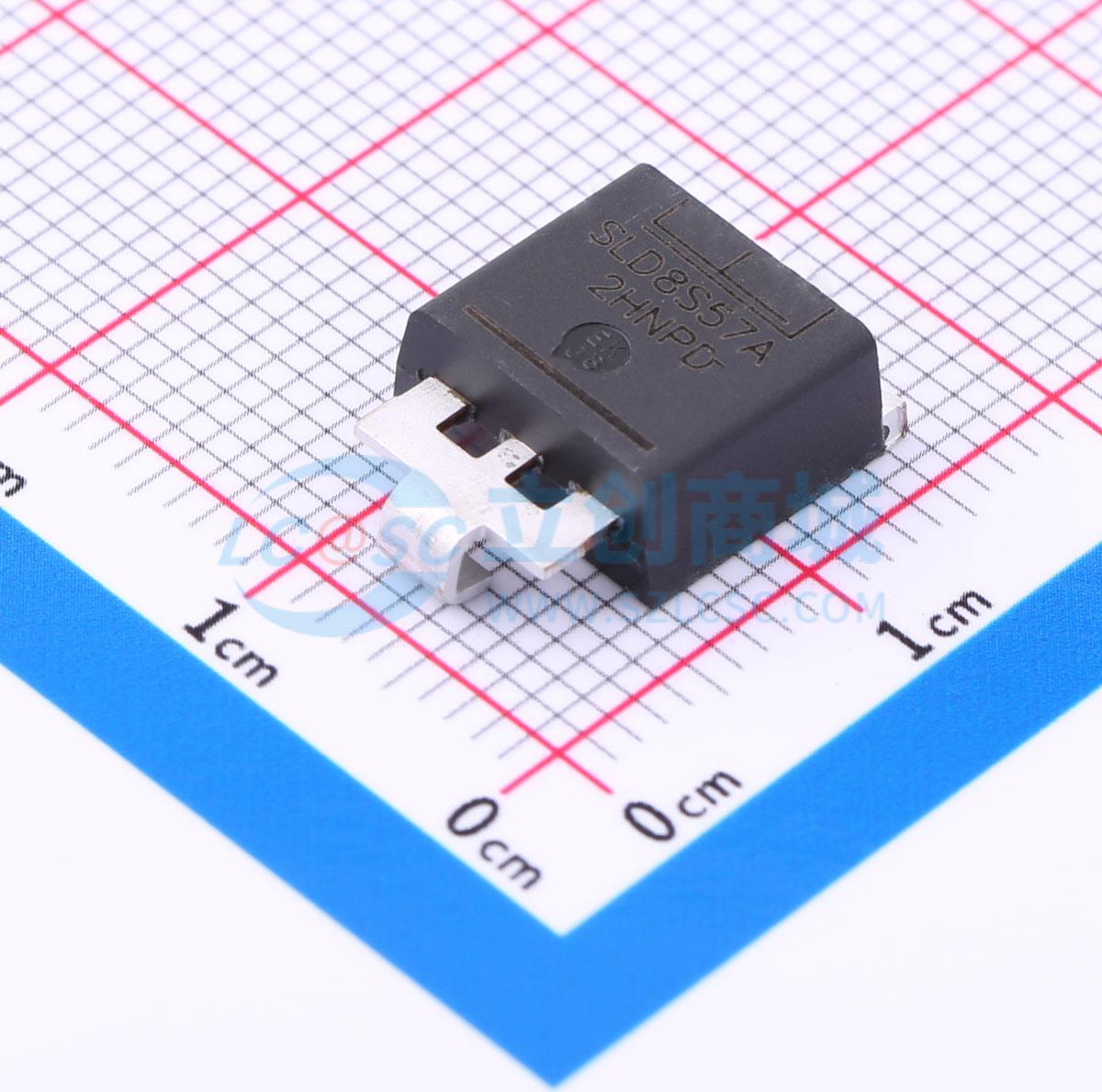TVS/ESD管 SLD8S57A SMD 57V 75.5A Littelfuse力特