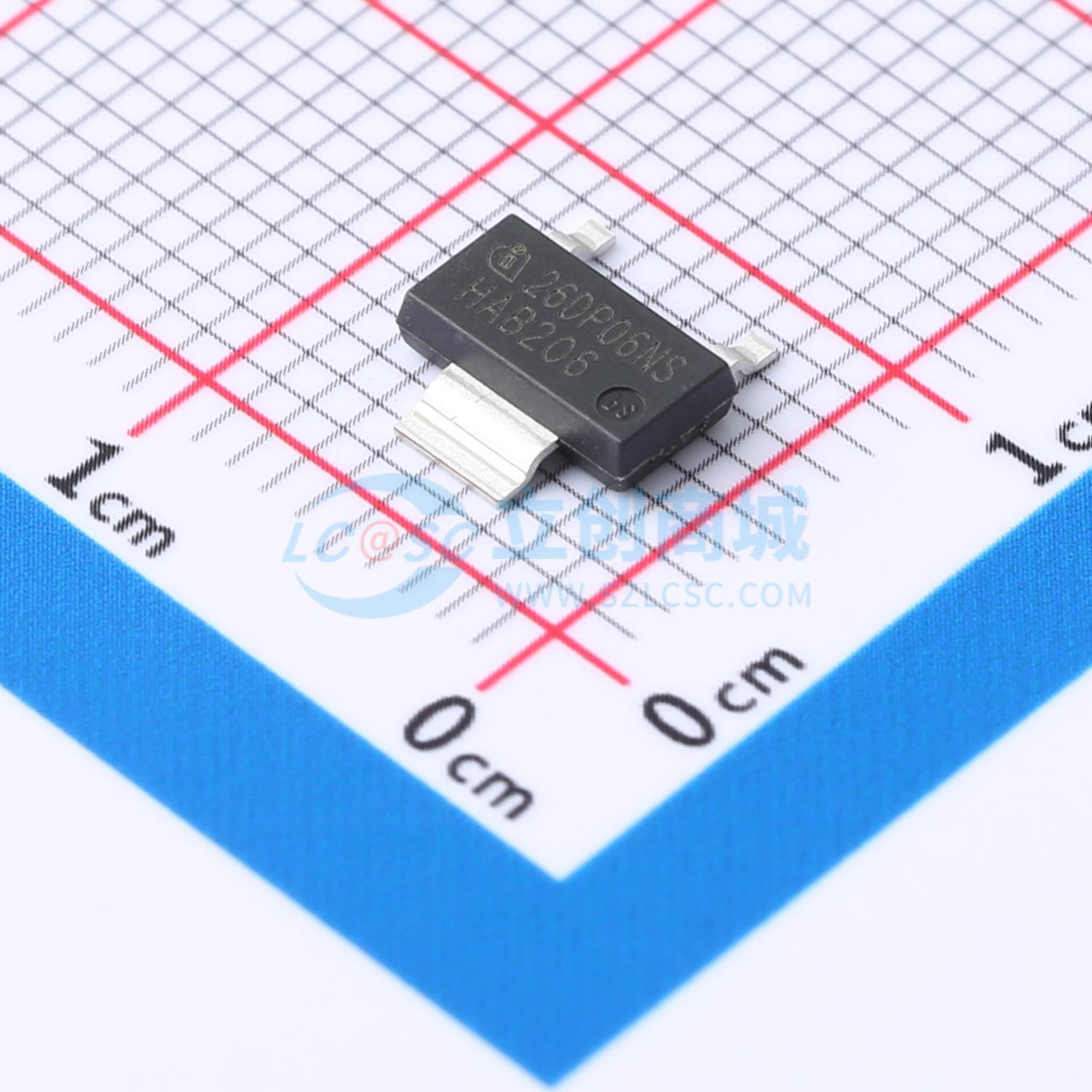 场效应管MOS ISP26DP06NMS SOT-223-3 60V 1.9A 原装正品