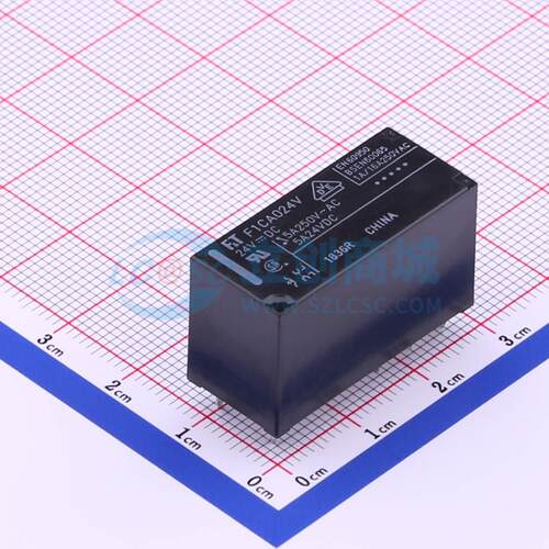 功率继电器 FTR-F1CA024V DIP,12.8x29mm 原装 电子元器件配单