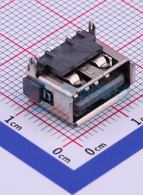 USB连接器 U-A-24DD-Y-12 SMD 母 卧贴 原装正品 电子元器件配单