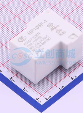 功率继电器 HF105F-1/015DT-1ZSTF 插件,27.1x32.3mm 5 15V 原装