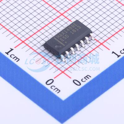 RS232芯片 MAX1489EESD+ SO-14 原装正品 电子元器件配单